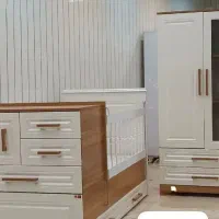 سرویس تخت کمد کودک مدل راموس