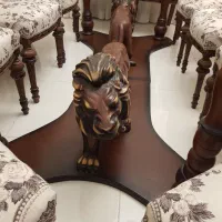 نهارخوری ۱۰ نفره مدل کله شیری|میز و صندلی غذاخوری|پردیس, فاز ۳|دیوار