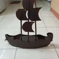 کشتی چوبی مناسب تزئین یلدا