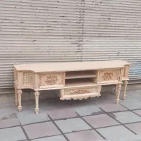 میز تلویزیون چوبی تمام چوب راش گرجستان جدید|میز تلویزیون|تهران, یافت آباد جنوبی|دیوار