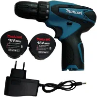 دریل شارژی دوباطری(مغازه دارهستیم)