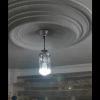 دوعدد لوستر تک شعله