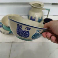 پارچ قندان نمکدان بشقاب کاسه سرامیکی دوریکا سسخوری|ظروف سرو و پذیرایی|تهران, مهران (سیدخندان)|دیوار