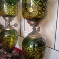 چراغ لاله  دو پوست سایز بزرگ و بلند