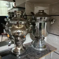 سماور سالم یکی ۲۵ لیتری یکی ۱۳ لیتری