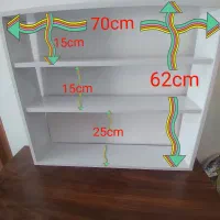 قفسه|کتابخانه، شلف، قفسه‌های دیواری|ملایر, |دیوار