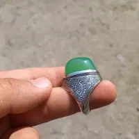 انگشتر عقیق سبز