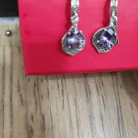 ست گوشواره و پلاک نقره|جواهرات|رشت, دیلمان|دیوار