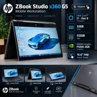 لپ تاپ hp zbook studio g5 x360 touch