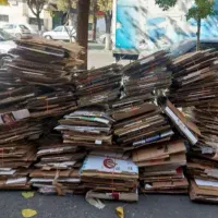 ضایعات کارتن کاغذ آهن پلاستیک قوطی