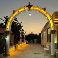 آبنما مجسمه فرشته آلاچیق