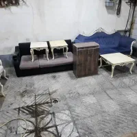 مبل وجلو مبلی میز تلوزیون و جاکفشی|مبلمان خانگی و میز عسلی|باقرشهر, |دیوار