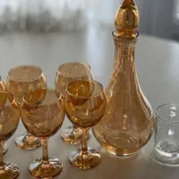 سرویس تنگ و گلاس ۶ نفره نو پاشاباغچه ترک
