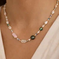 گردنبند دستساز وارداتی