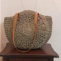 کیف زنانه دستباف رافیا