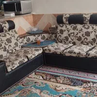 مبلمان هفت نفره جنس پارچه ،چرم