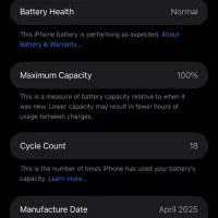 آیفون اپل ۱۶ پرومکس zaa ، سایکل ۱۸|موبایل|اصفهان, جلفا|دیوار