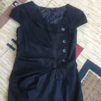 لباس خارجی مشکی ورنگی