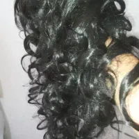 کلاه گیس مشکی طبیعی