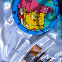 نقاشی و‌دیوار کوب