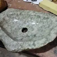 روشویی با سنگ  طبیعی رودخانه