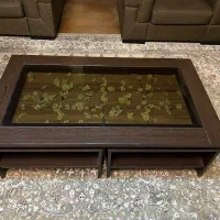 میز وسط همراه با چهار گل میز|مبلمان خانگی و میز عسلی|شاهین‌شهر, شیخ بهایی|دیوار