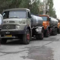 پخش آب خاور کامیون نیسان ارزان شیرین