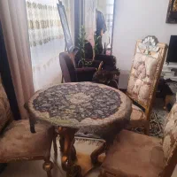 میز ناهار خوری ۴نفره چوبی|میز و صندلی غذاخوری|شاهرود, |دیوار