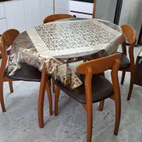 میز ناهارخوری چهار نفره سالم|میز و صندلی غذاخوری|بم, |دیوار