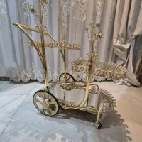 میز بار آیینه کاری شده|بوفه، ویترین، کنسول|کرج, جهانشهر|دیوار