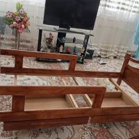 تخت نوجوان چوبی،محکم|تخت و سرویس خواب|کرمانشاه, |دیوار
