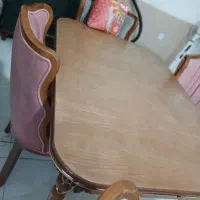 میز ناهار خوری نو چوب راش پارچه درجه یک
