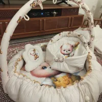 دوخت سیسمونی شیک با طرح سه بعدی|اسباب و اثاث بچه|بیرجند, |دیوار