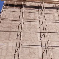 بلوک چینی . سیمان کاری