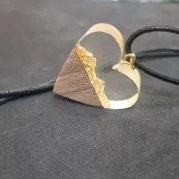 گردنبند  قلب طلایی