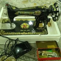 چرخ خیاطی ژاپنی قدیمی سالم نو