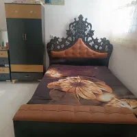 تخت خواب و کمد|تخت و سرویس خواب|اشتهارد, |دیوار