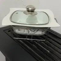 چوب  بامبو وتعدادی ظروف