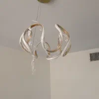 لوستر کنترلی مدرن|لوستر و چراغ آویز|قم, انسجام|دیوار