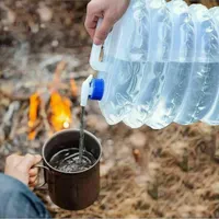 آب‌رسانی آسان در طبیعت کلمن/مخزن آب تاشو قابل حمل