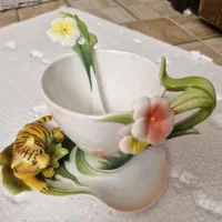 سرویس چای خوری ایتالیایی اصل برند ونیس نو نو|صنایع دستی و سایر لوازم تزئینی|اصفهان, ناژوان|دیوار