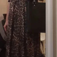 پیراهن بلند پلنگی نو ۴۰ و ۴۲و ۴۴