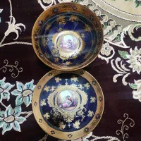 کاسب بشقاب طلاکوب طرح خارجی لیدی و مجنون|ظروف سرو و پذیرایی|پاکدشت, پاکدشت (مامازند)|دیوار