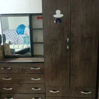 کمد لباس و میز ارایش ست|جاکفشی، کمد، دراور|قرچک, شهرک طلائیه|دیوار