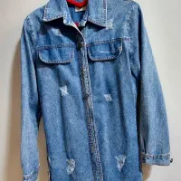 مانتو جین سنگ شور شده