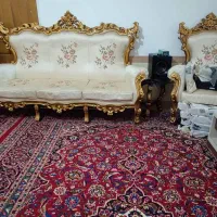 یک دست ۹ نفره مبل سلطنتی تمیز تبریز|مبلمان خانگی و میز عسلی|ایلخچی, |دیوار