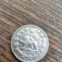 سکه دو قرآنی احمد شا ه گه قاجار