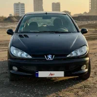 پژو ۲۰۶ مشکی مدل ۸۰