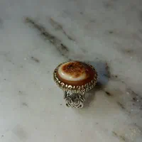 انگشتر نقره عقیق سلیمانی|جواهرات|تهران, دستغیب|دیوار