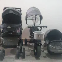 کالسکه و کریرو سه چرخه